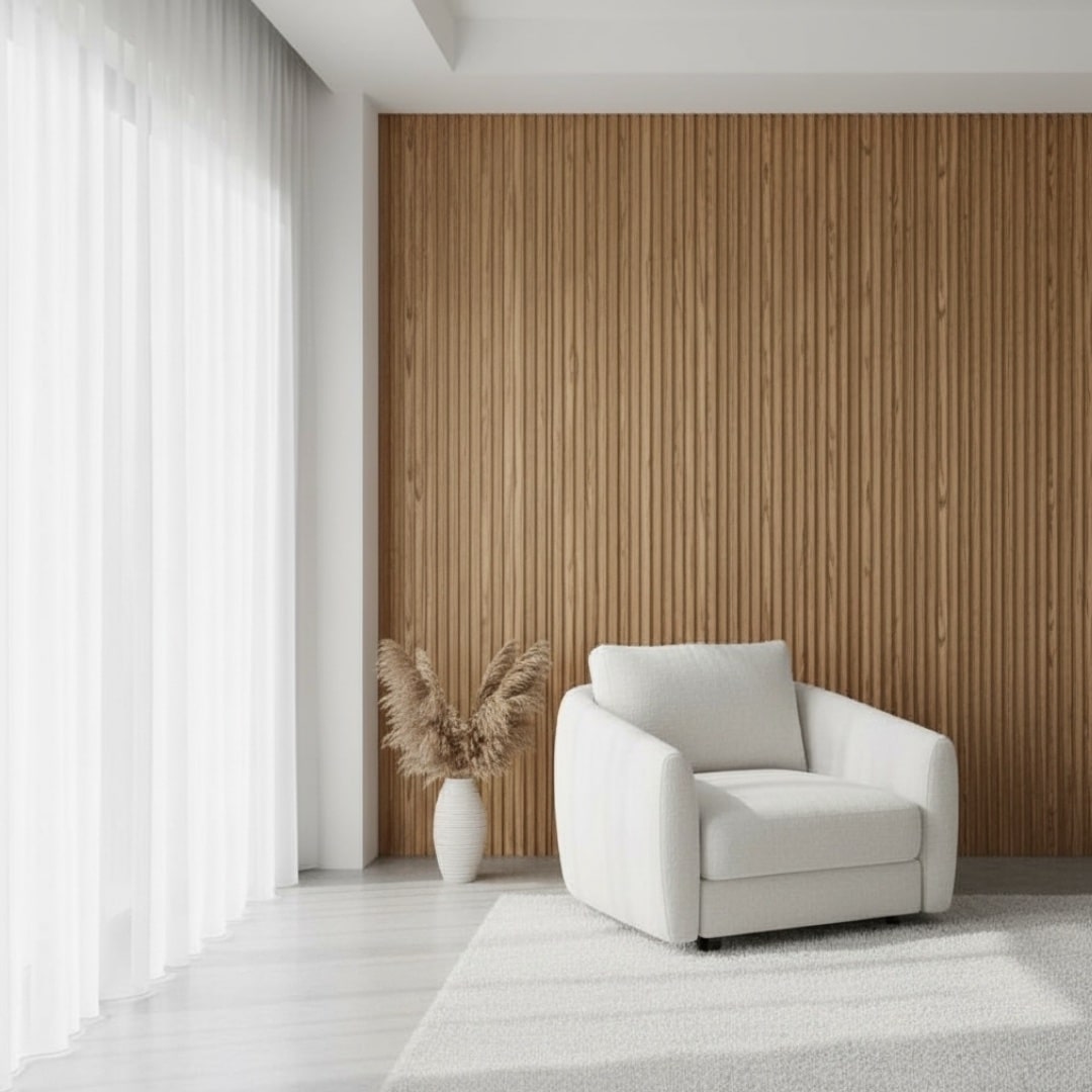 חיפוי קיר אלון פולימרי שפיץ 15/290 - חדש במלאי!