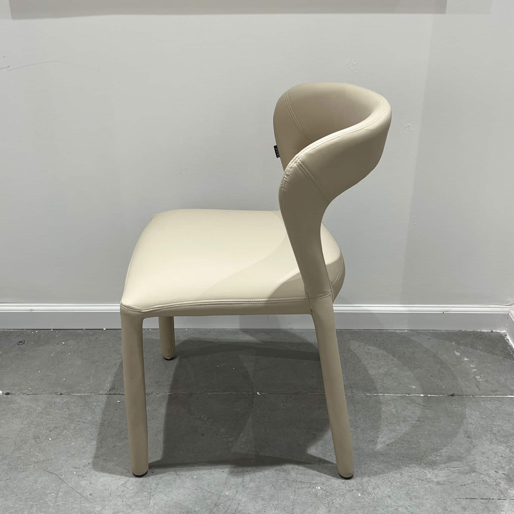 כיסא יוקרתי נורד דמוי עור אבן דגם סופיטל