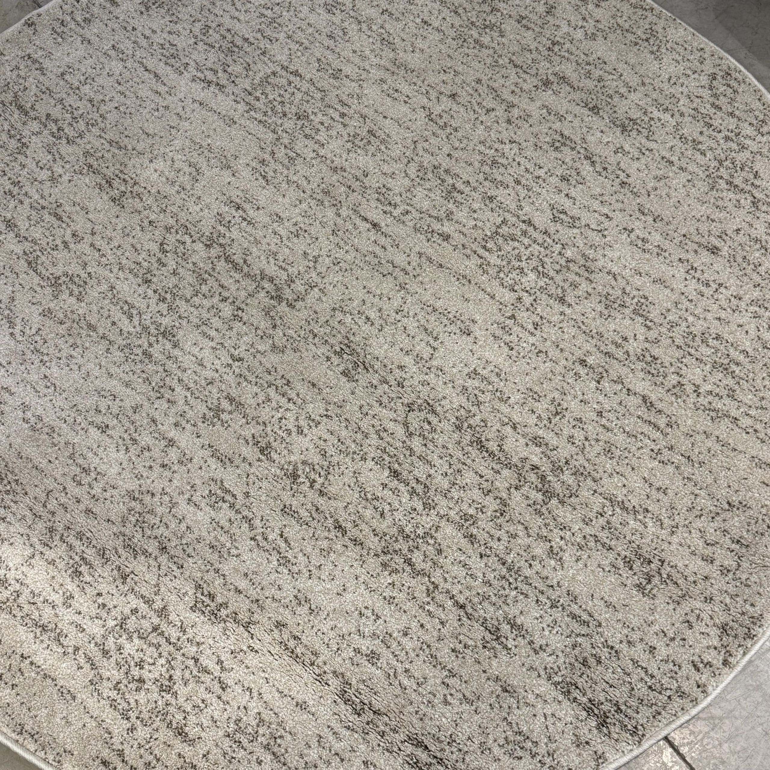 שטיח מעוצב דגם מונקו בז׳ קוטר 160