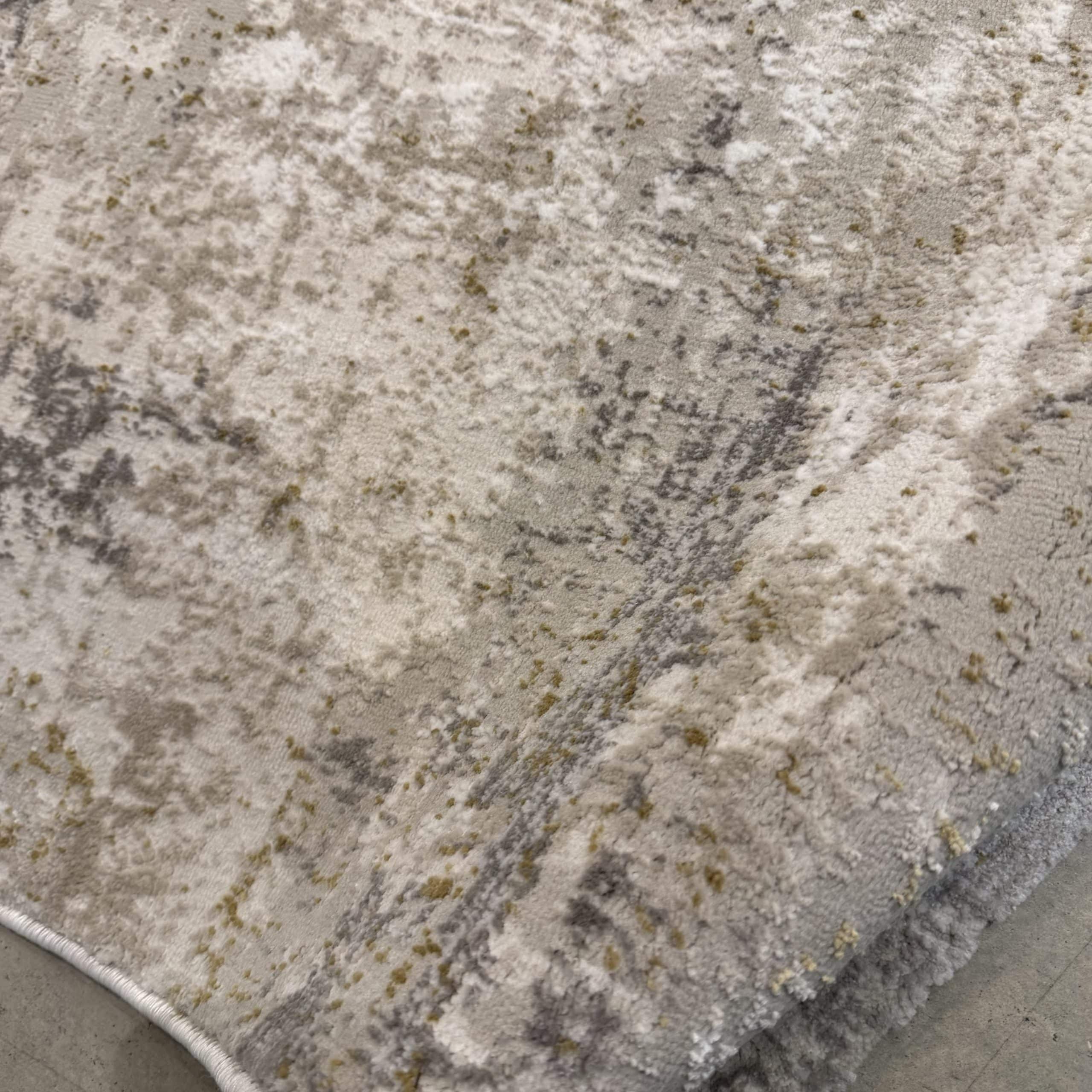 שטיח יוקרתי גווני שמנת אפור דגם אודסה