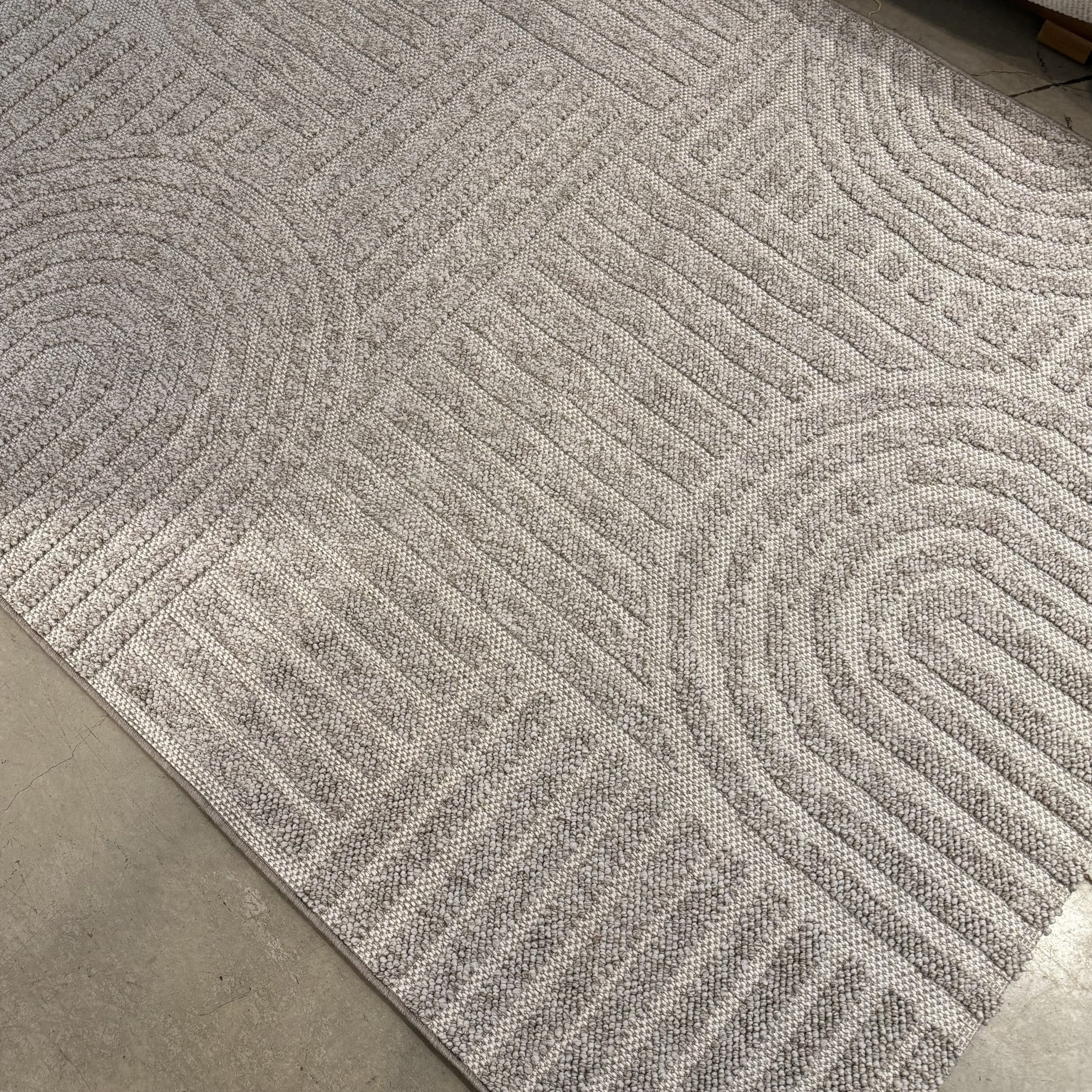 שטיח מודרני קשתות דגם קליפורניה דוטס בז שטיח מודרני קשתות דגם קליפורניה דוטס בז