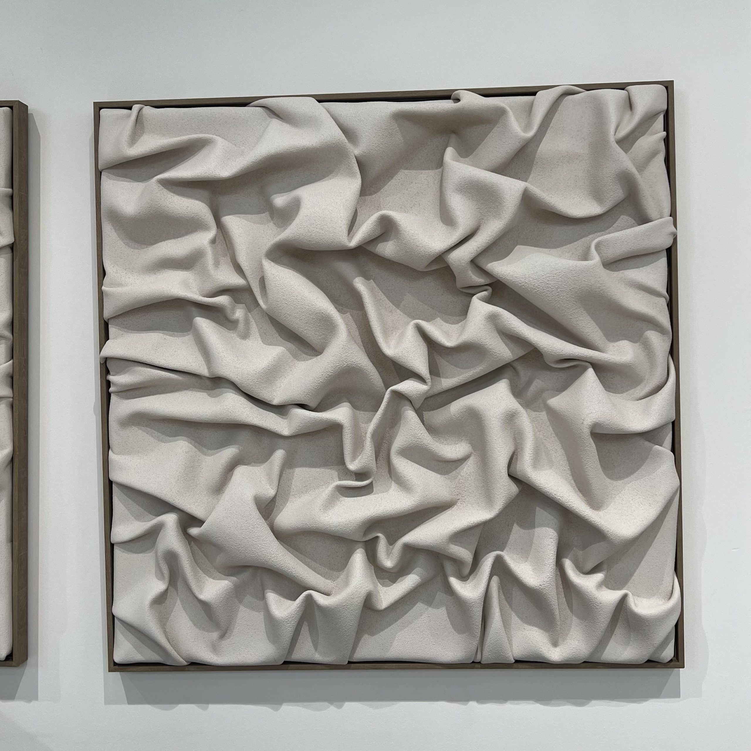 תמונה מעוצבת דוגמא כיווצים גוון בז 80/80 ס״מ דגם סופיה תמונה מעוצבת דוגמא כיווצים גוון בז 80/80 ס״מ דגם סופיה