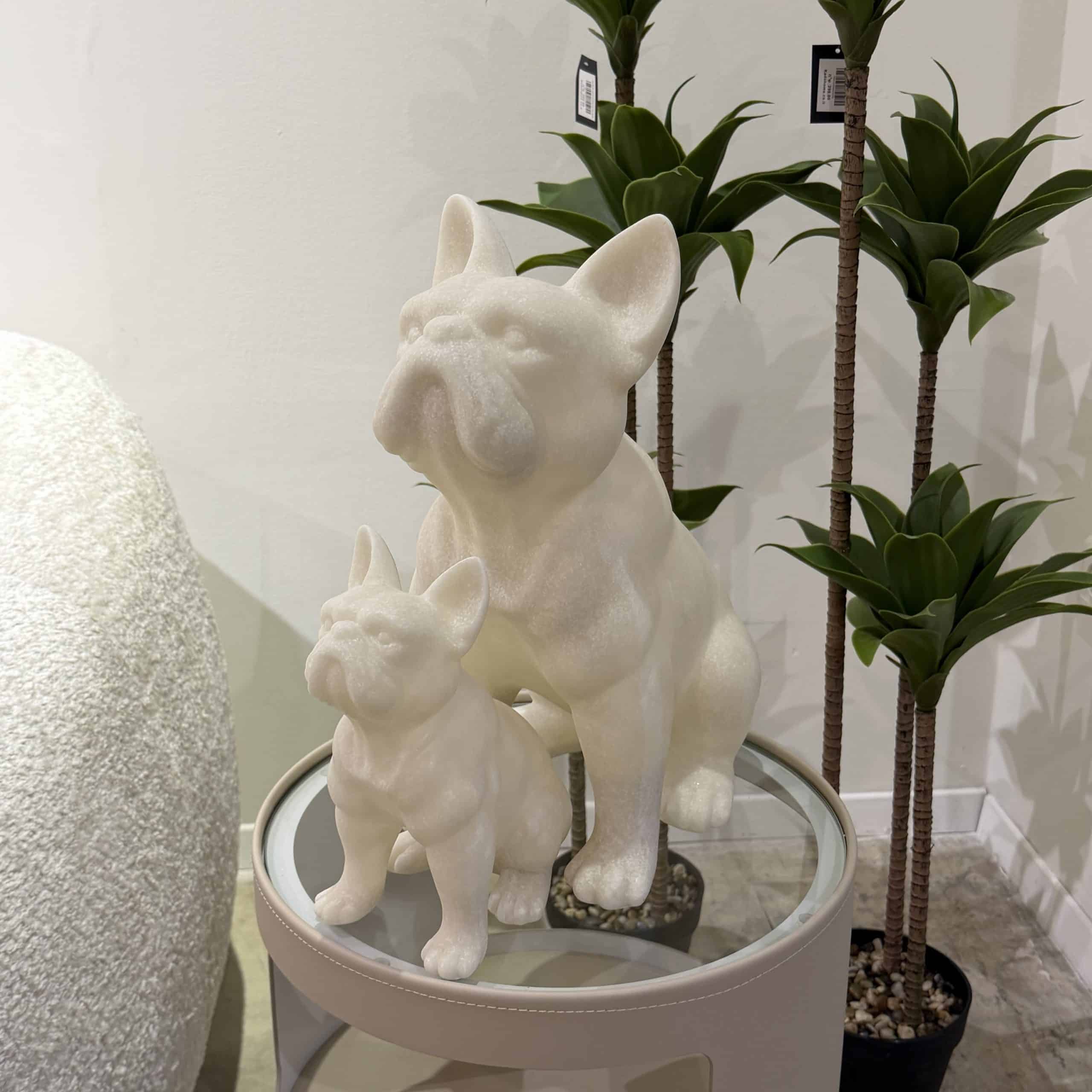 פסל בולדוג אבן גדול / קטן דגם סופיה