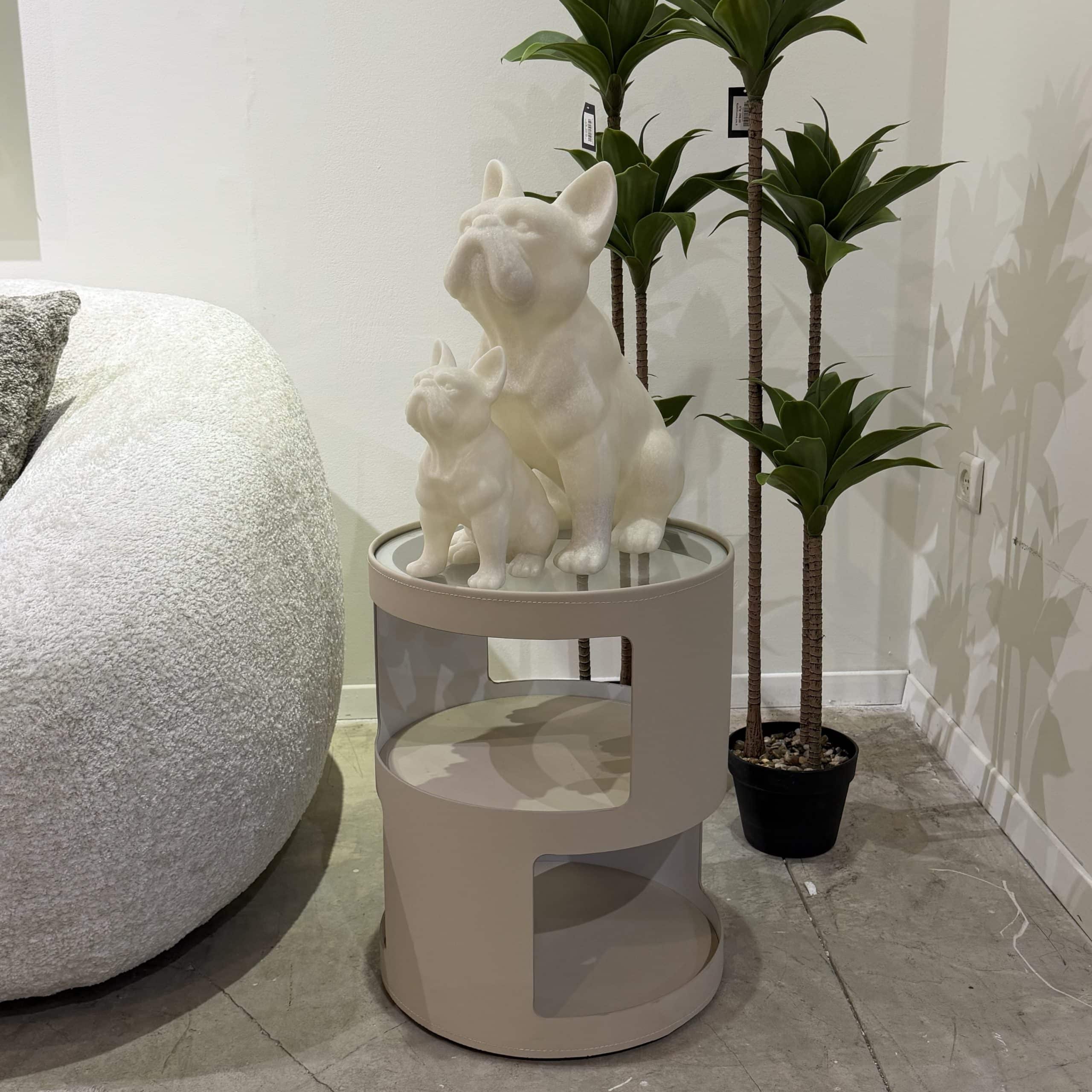 פסל בולדוג אבן גדול / קטן דגם סופיה