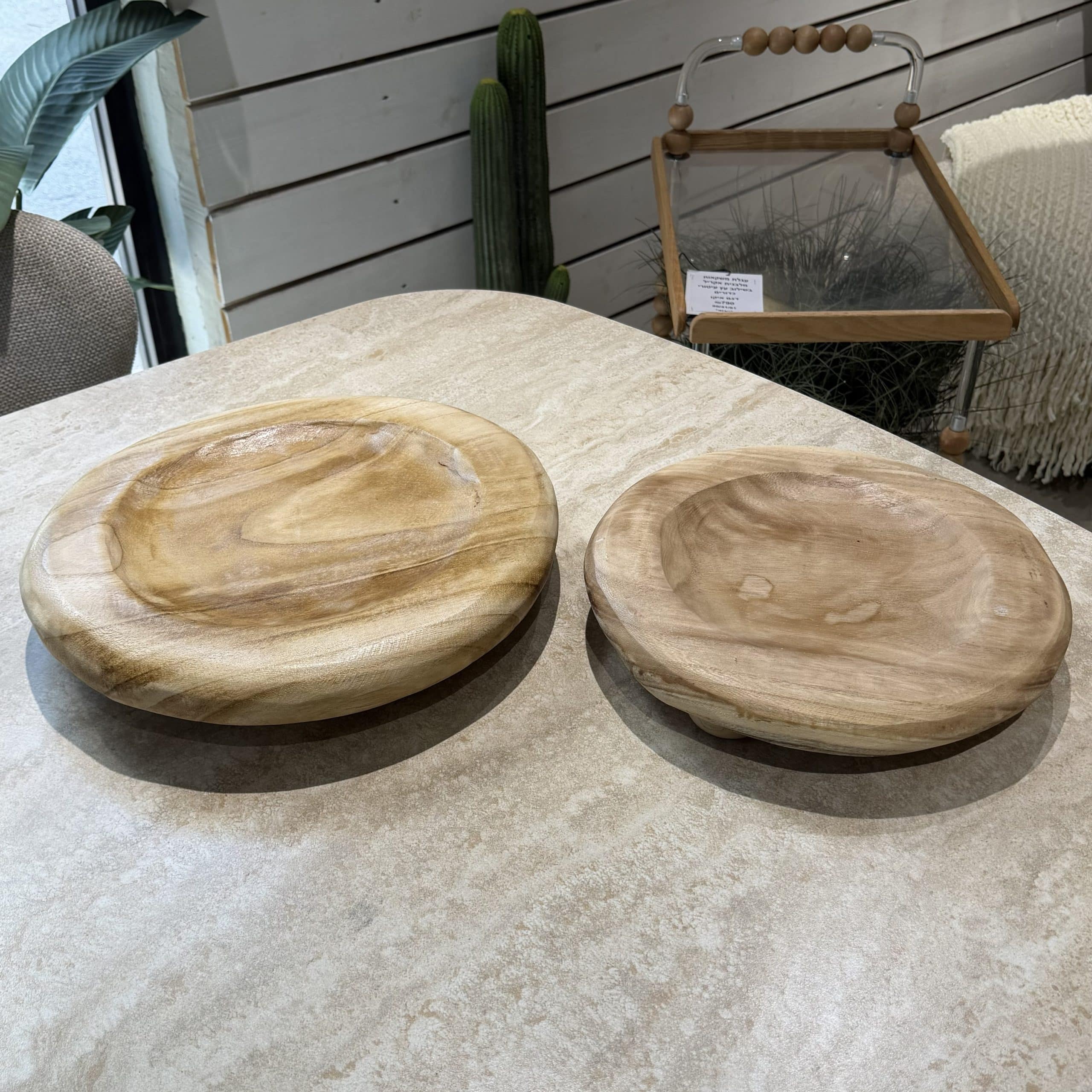 קערה עץ בינונית / גדולה דגם סופיה