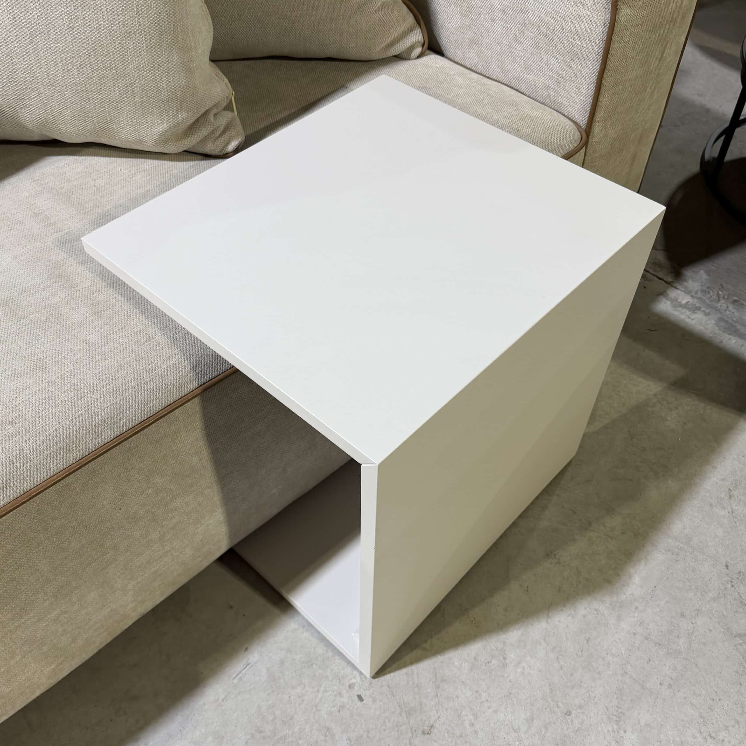 נשכן מעוצב דגם סקוואר גוון שמנת אמורפי - חיסול עודפים!!