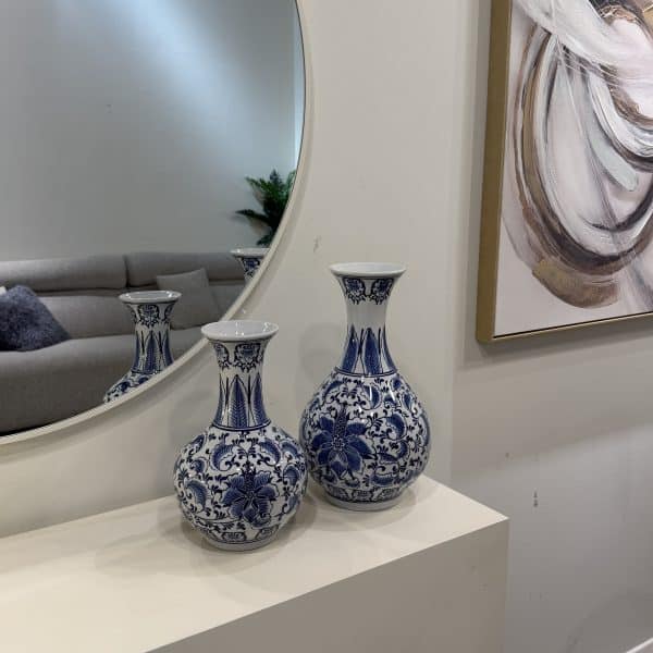 ואזה מעוטרת אזול גדולה / קטנה דגם סופיה