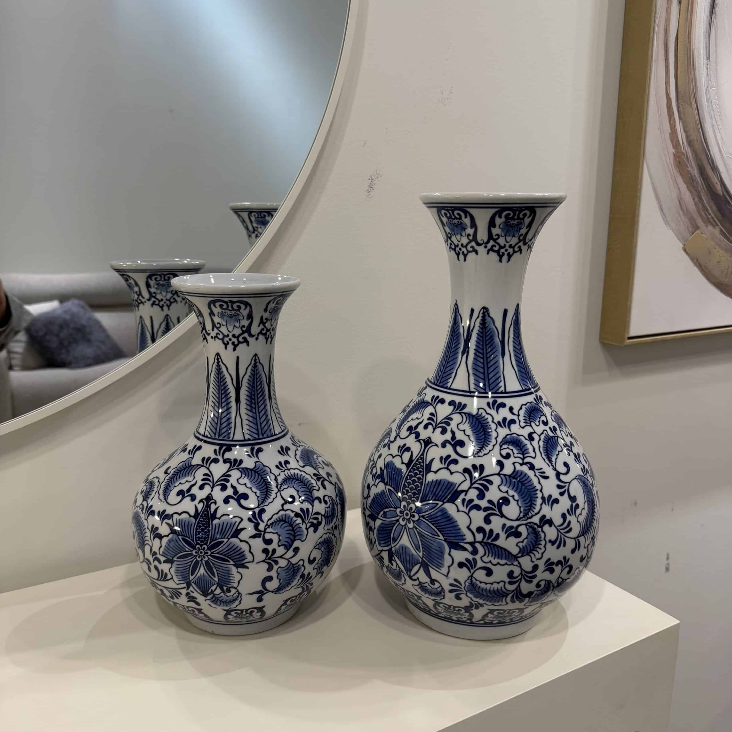 ואזה מעוטרת אזול גדולה / קטנה דגם סופיה