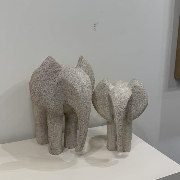 פסל פיל דקורטיבי גדול / קטן דגם סופיה