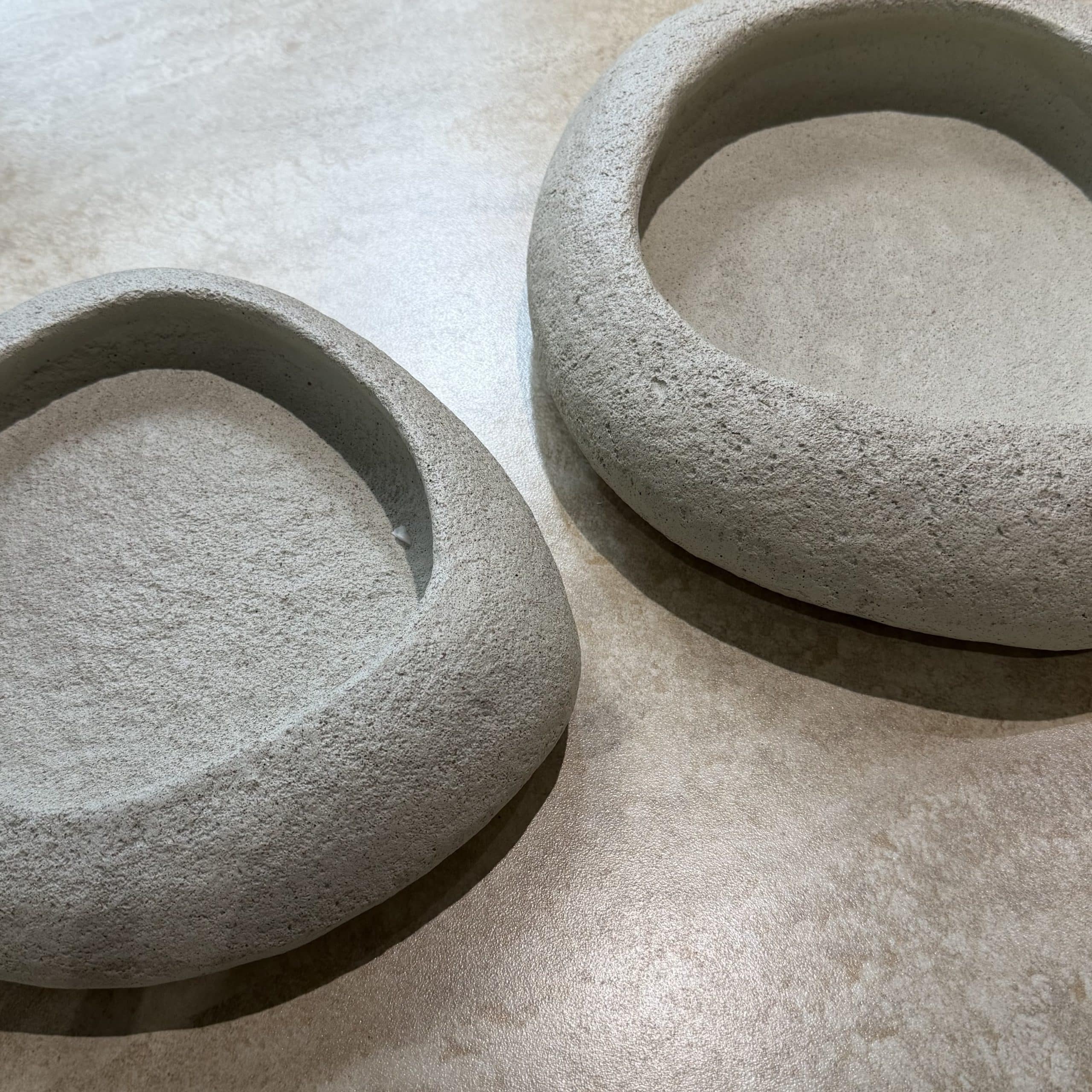 קערה מעוצבת אבן גדולה / קטנה דגם סופיה