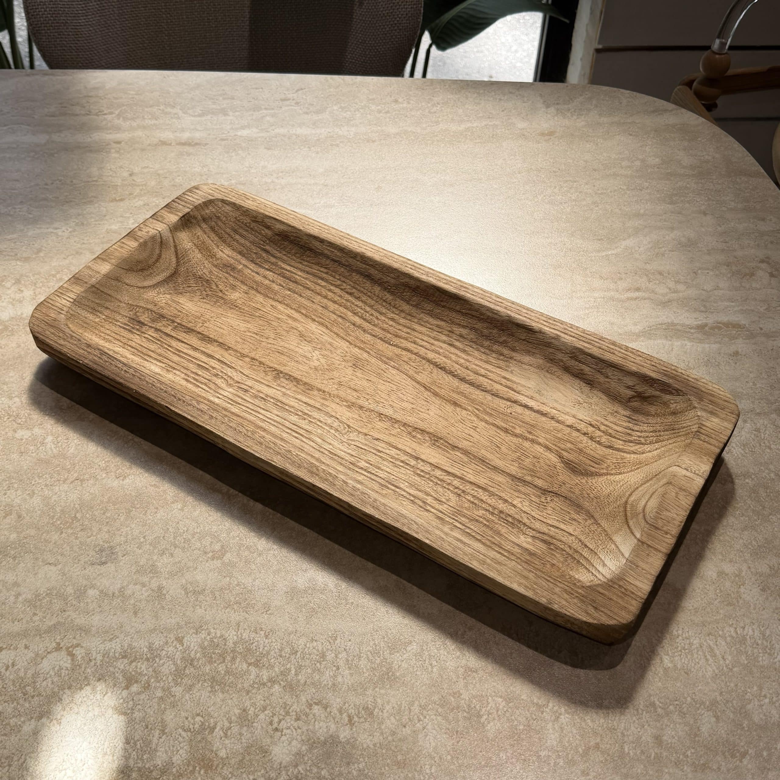 מגש מעוצב עץ מלבני דגם סופיה