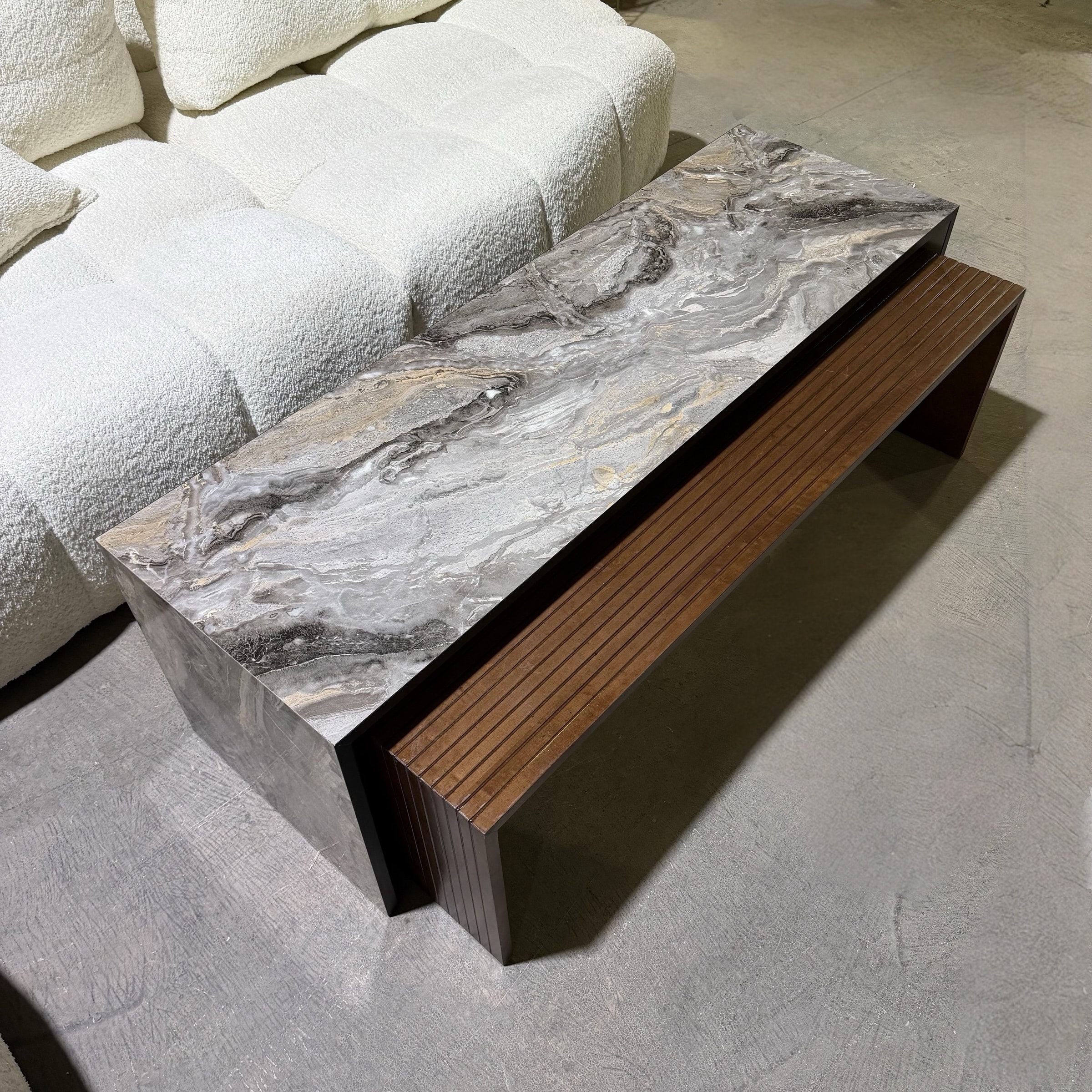 סט שולחנות סלון מעוצבים דגם שאטו - חיסול עודפים!!