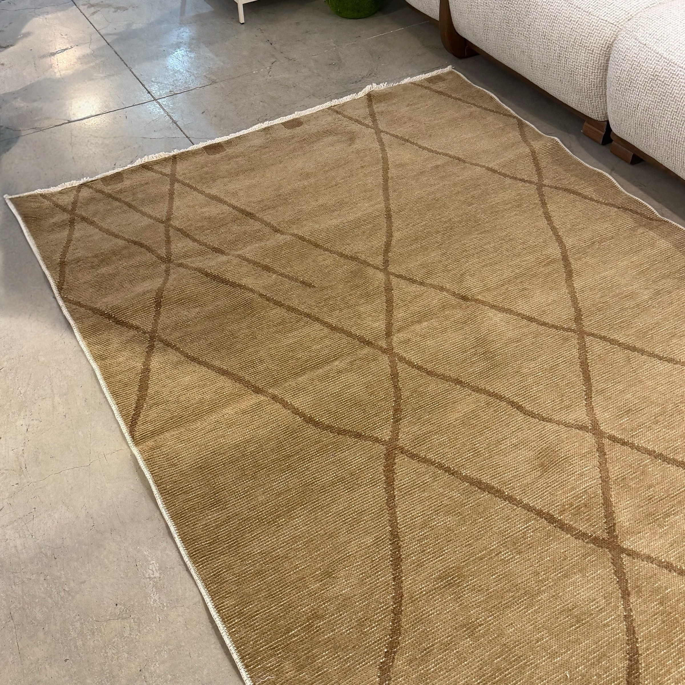 שטיח חום דבש 160/230 דגם רובין