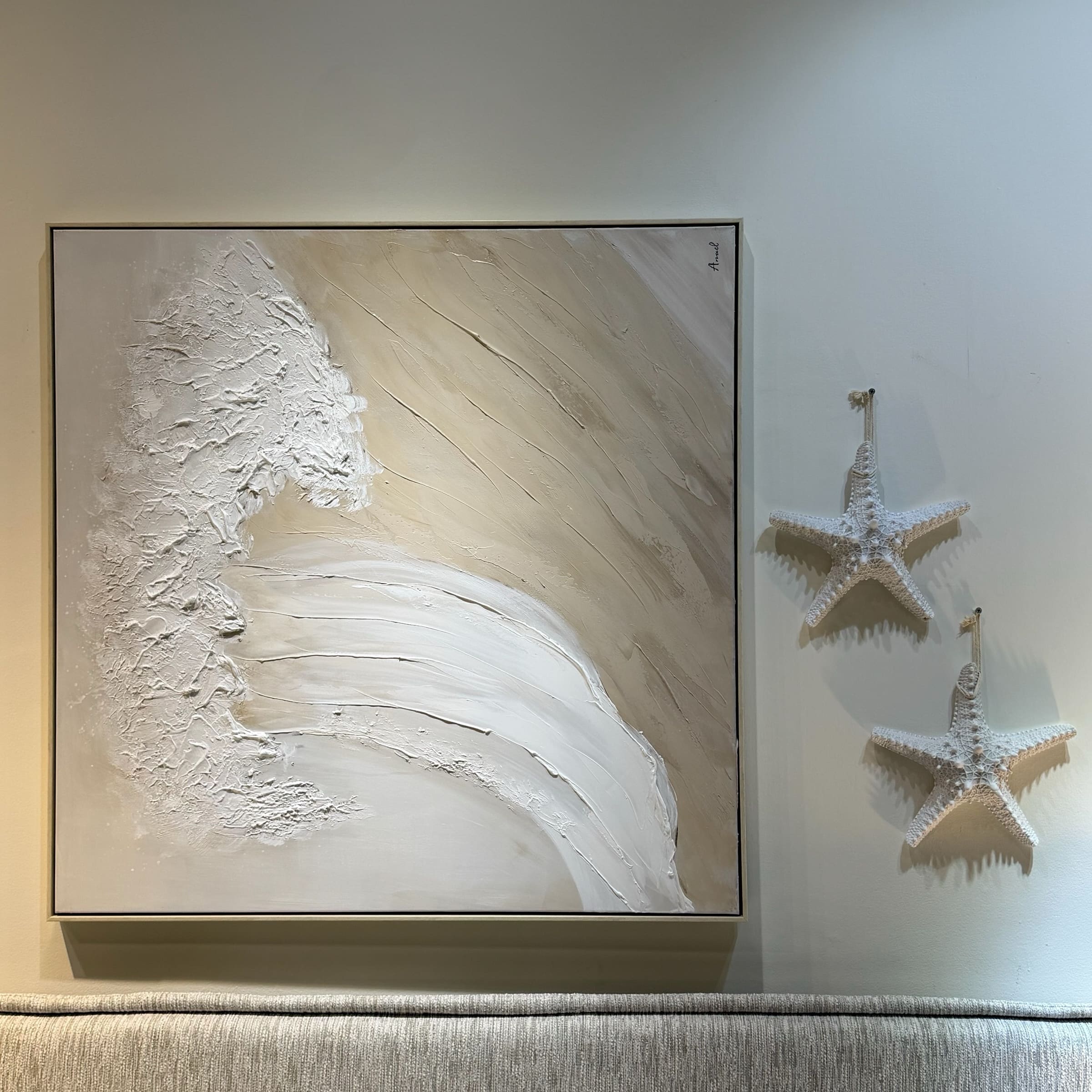 תמונה אבסטרקטית 100/100 גלים דגם אנאל תמונה אבסטרקטית 100/100 גלים דגם אנאל