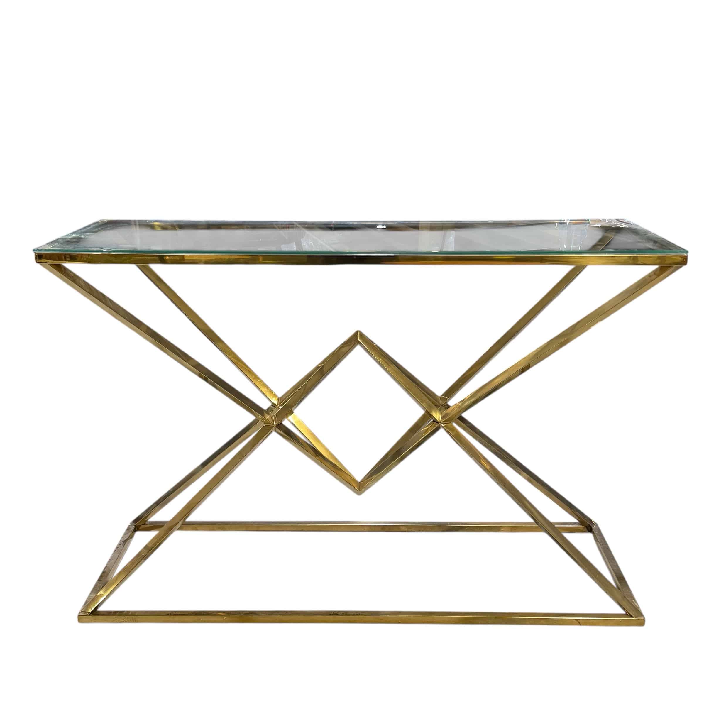 קונסולה מעוצבת דגם פירמידה זהב - חיסול אחרונה במלאי! קונסולה מעוצבת דגם פירמידה זהב - חיסול אחרונה במלאי!