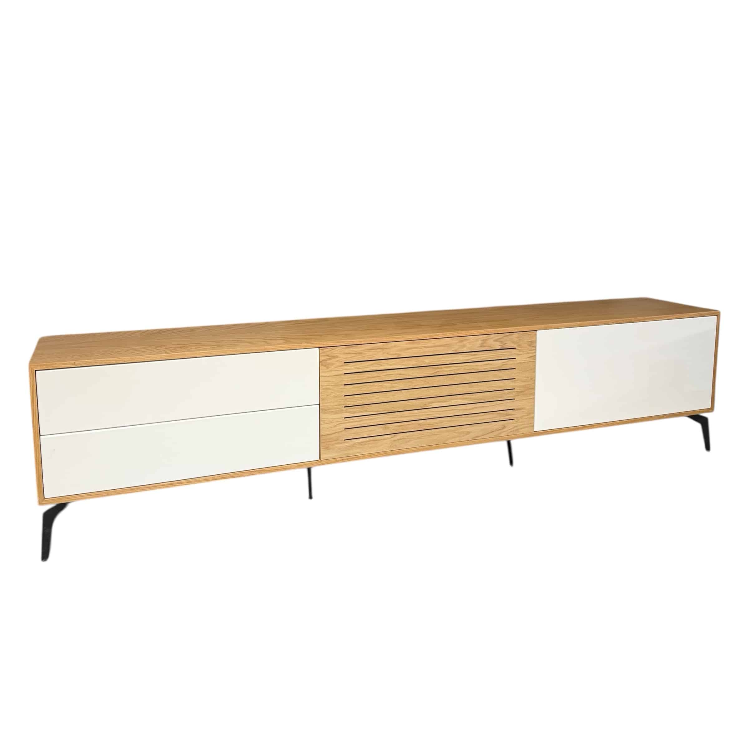 מזנון מסגרת אלון טבעי שילוב שמנת - חיסול עודפים! מזנון מסגרת אלון טבעי שילוב שמנת - חיסול עודפים!