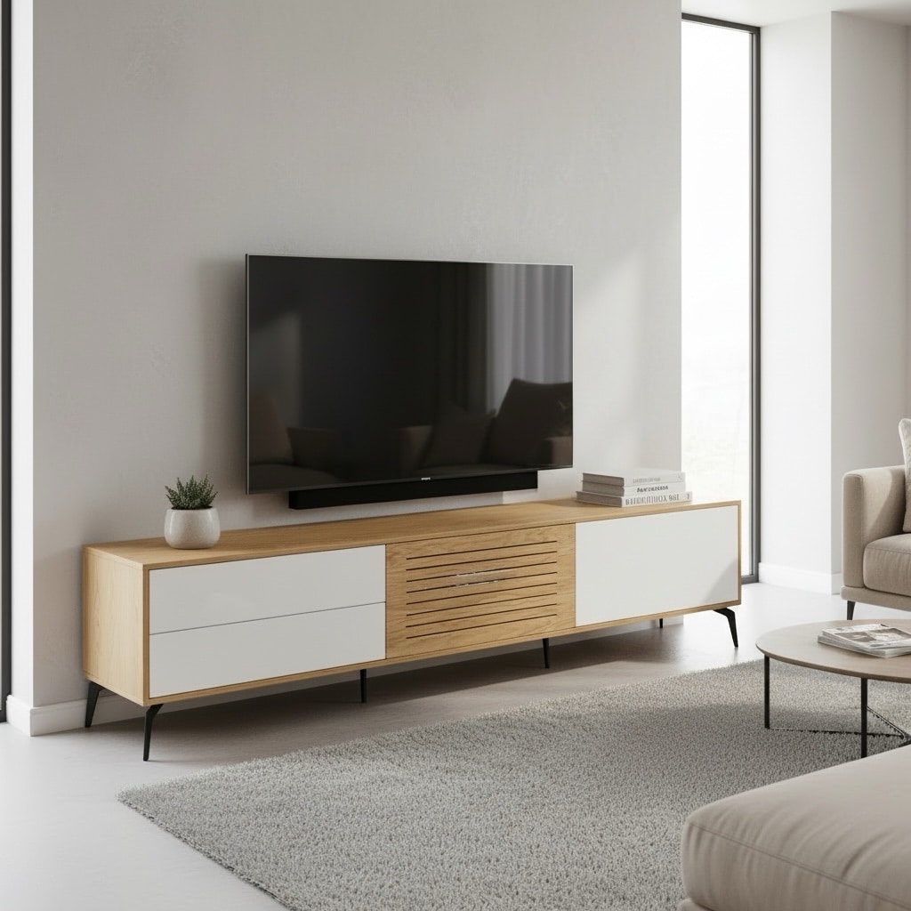 מזנון מסגרת אלון טבעי שילוב שמנת - חיסול עודפים! מזנון מסגרת אלון טבעי שילוב שמנת - חיסול עודפים!