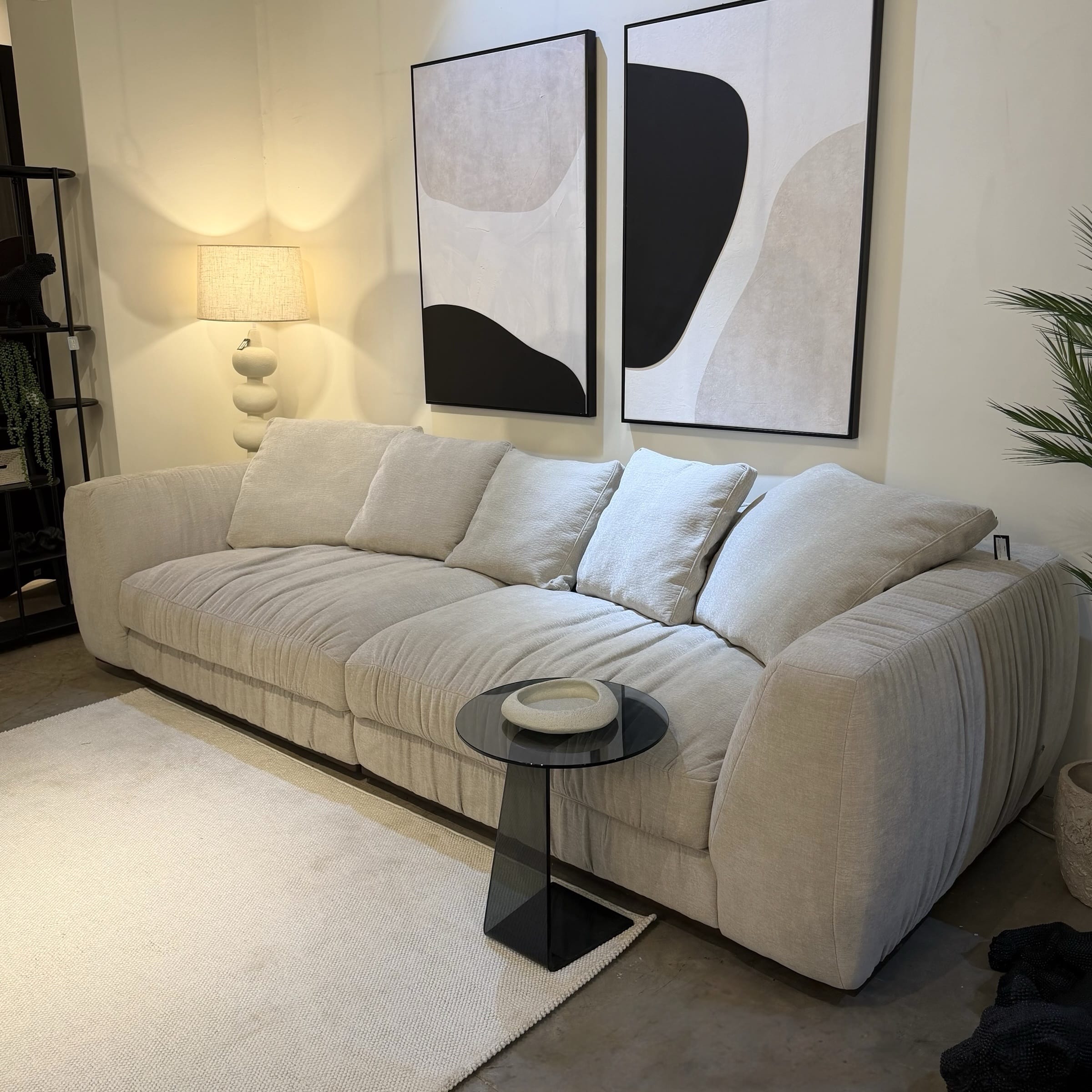 ספה נוצות מפנקת דגם בליס | בעיצוב אישי