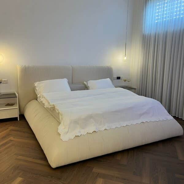 מיטה מפוארת דגם אביבית | ייצור בעיצוב אישי