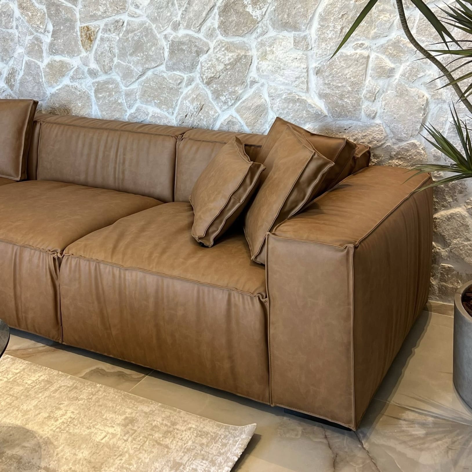 ספה יוקרתית דגם אביבית | ייצור בעיצוב אישי