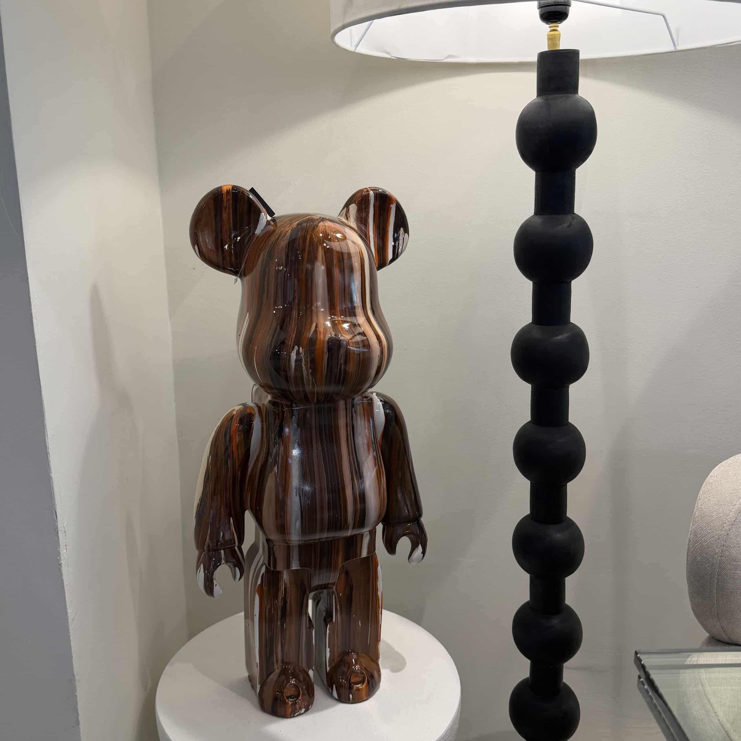 פסל דובי צבעוני כתום 65 ס״מ דגם סופיה פסל דובי צבעוני כתום 65 ס״מ דגם סופיה