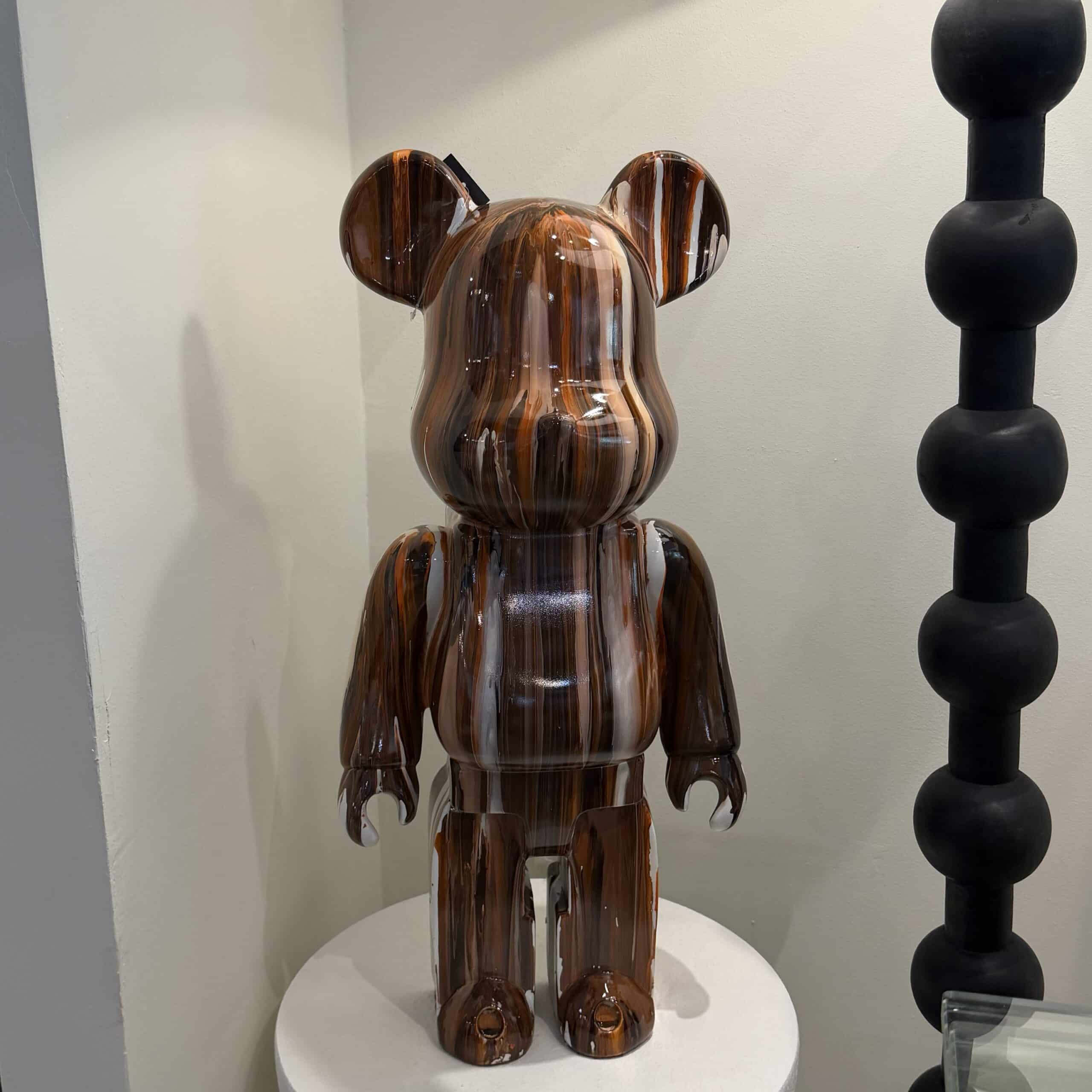 פסל דובי צבעוני כתום 65 ס״מ דגם סופיה פסל דובי צבעוני כתום 65 ס״מ דגם סופיה