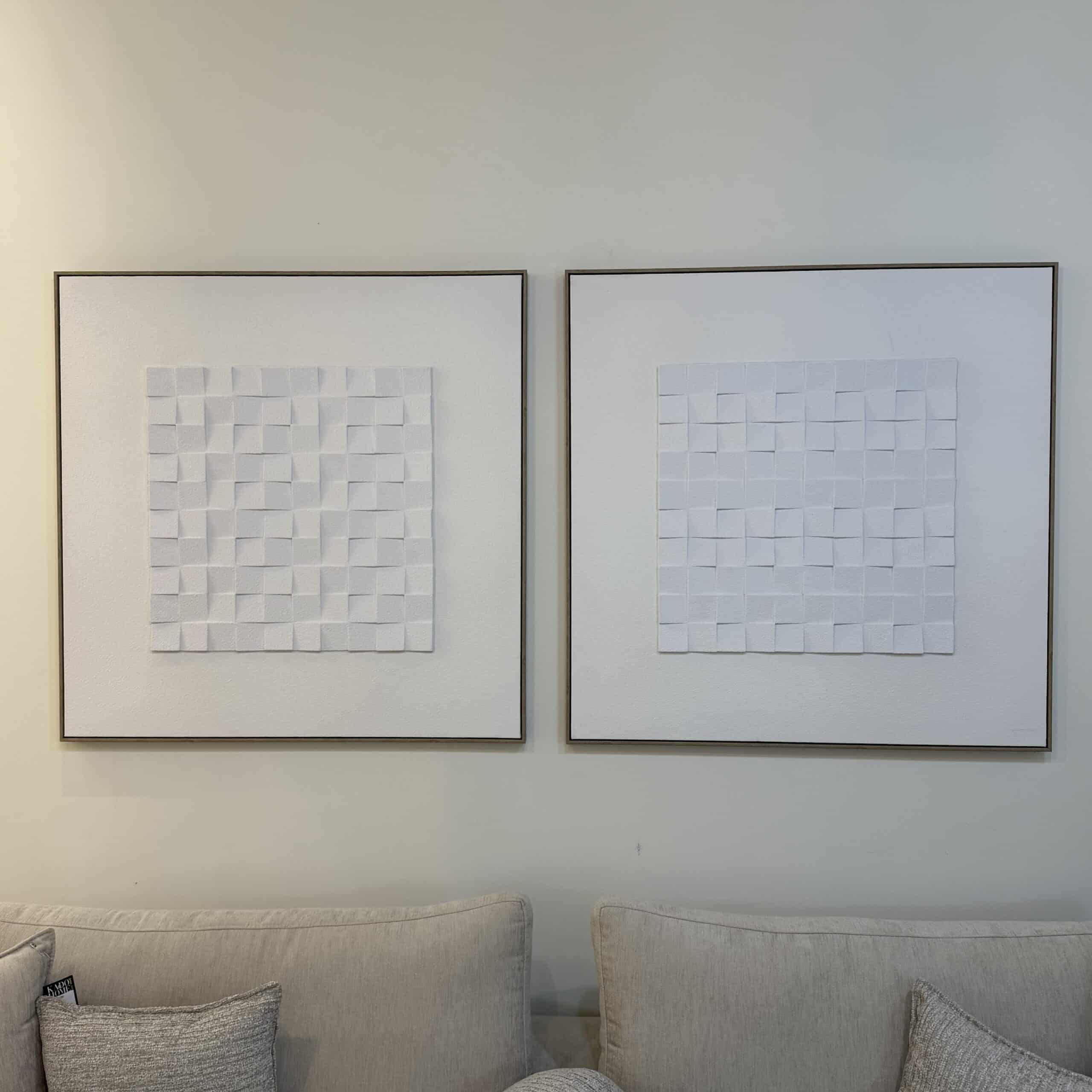 תמונה מעוצבת ריבועי תלת מימד 100/100 דגם סופיה תמונה מעוצבת ריבועי תלת מימד 100/100 דגם סופיה