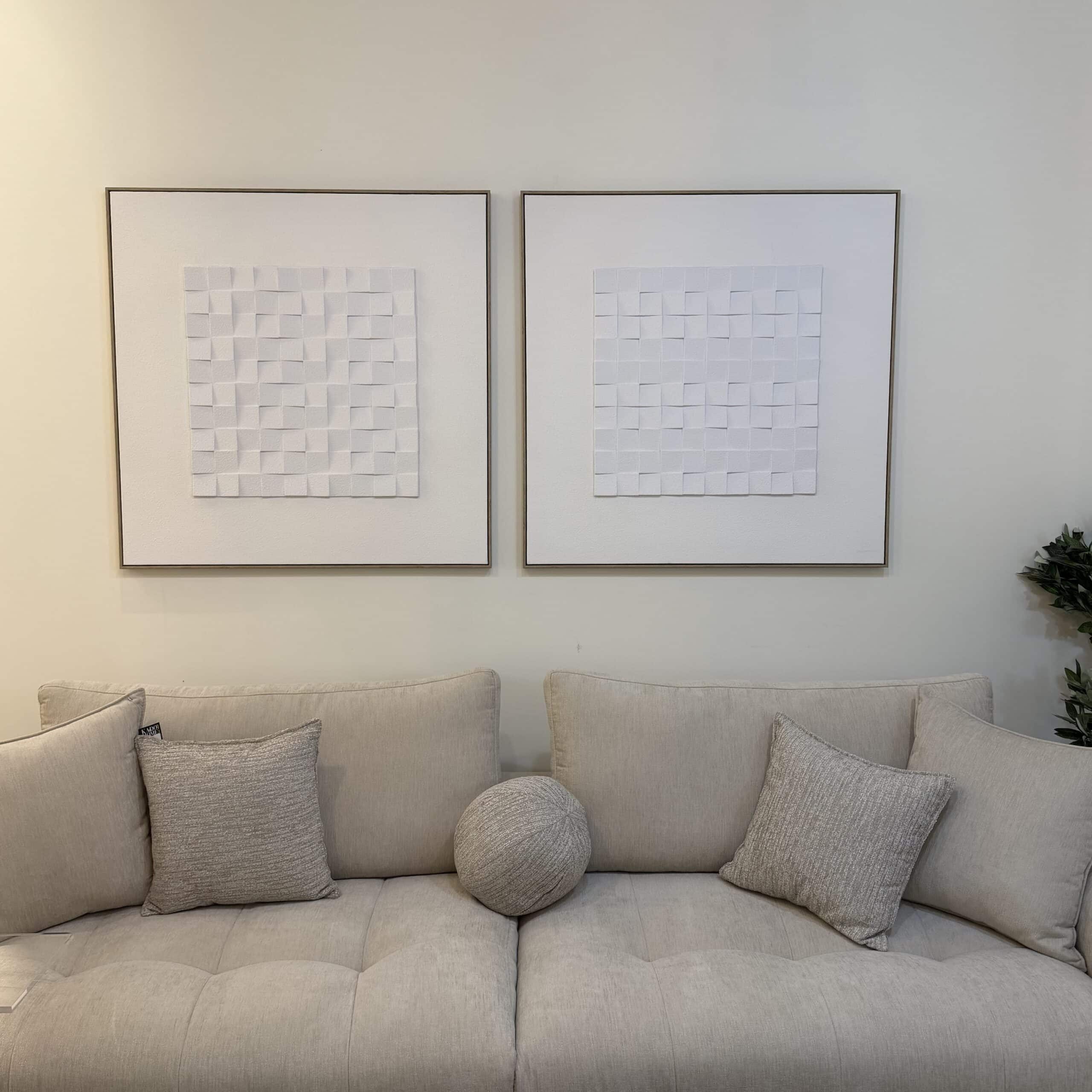 תמונה מעוצבת ריבועי תלת מימד 100/100 דגם סופיה תמונה מעוצבת ריבועי תלת מימד 100/100 דגם סופיה