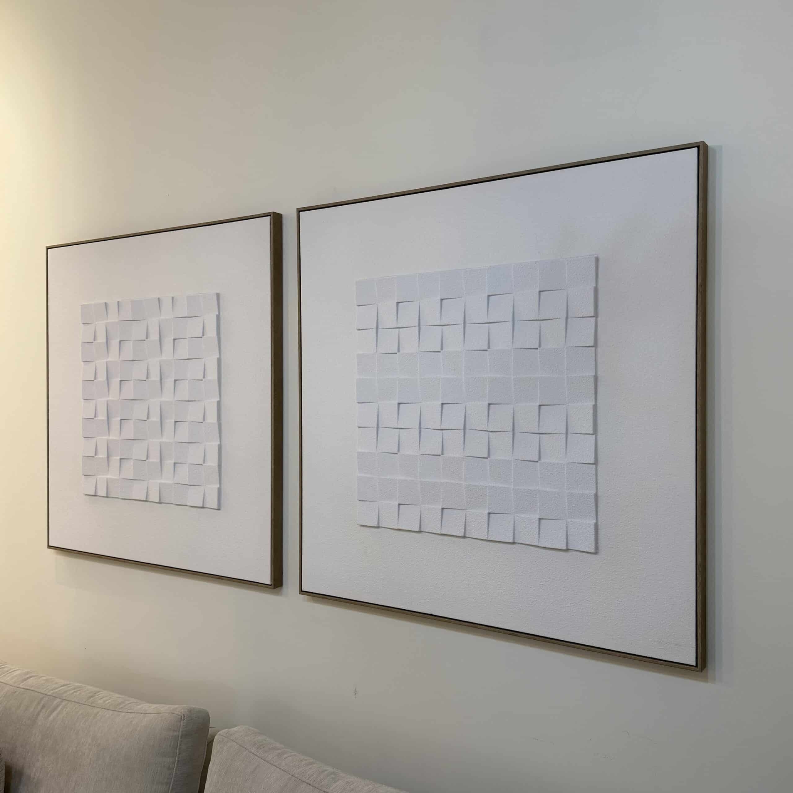 תמונה מעוצבת ריבועי תלת מימד 100/100 דגם סופיה תמונה מעוצבת ריבועי תלת מימד 100/100 דגם סופיה