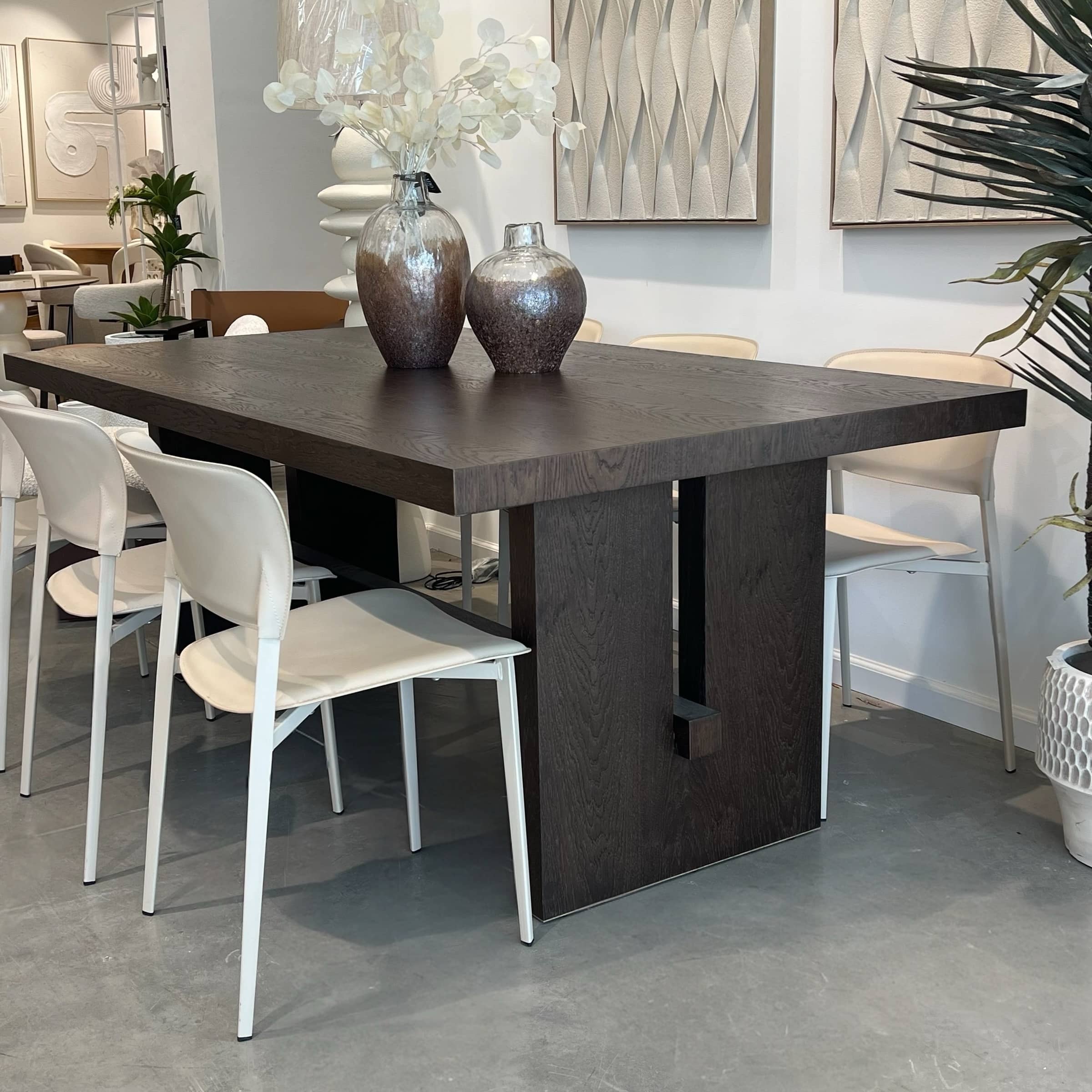 שולחן אוכל מלבני יוקרתי דגם שרלוט | בעיצוב אישי